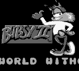 Bubsy II title screen for GameBoy